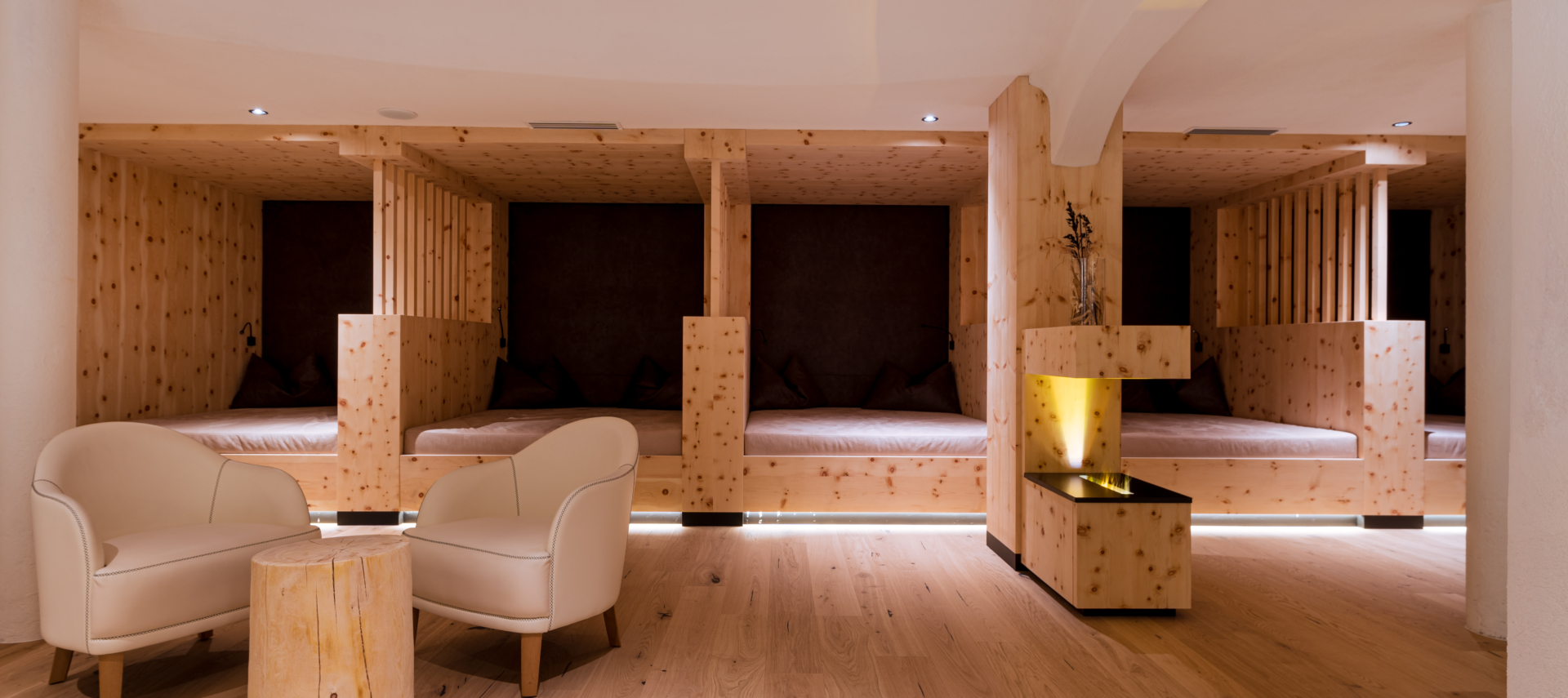 Wellness Ruheraum im Alpine Nature Hotel Stoll